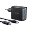 Joyroom JRTCG02 GaN Ultra nabíječka 67 W 2C2A s kabelem USB-C 100 W – EU plug, černá
