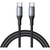 Joyroom SA28 Flash Series USB-C na USB-C kabel 2 m 60 W – černý