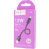 Hoco X96 Lightning nabíjecí a datový kabel 0,25 m – černý