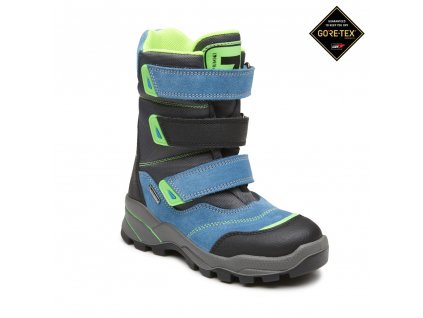 Chlapecké vysoké zimní boty na suché zipy - Gore-Tex 2394711