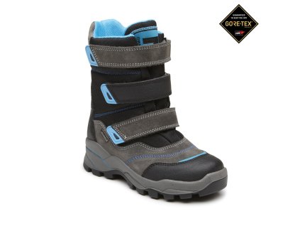 Chlapecké vysoké zimní boty na suché zipy - Gore-Tex 2394722