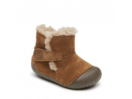 Zimní boty pro první krůčky s měkkou podešví a beránkem 2400111