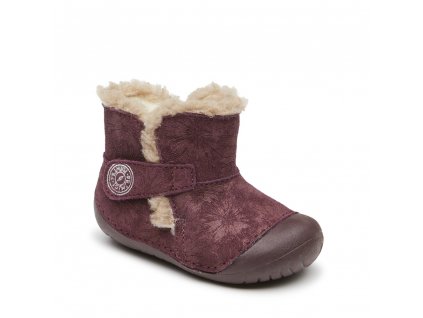 Zimní boty pro první krůčky s měkkou podešví a beránkem 2400133