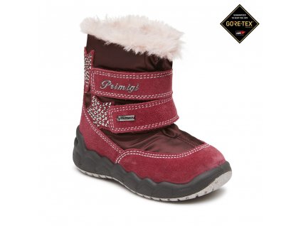 Dívčí zimní boty s kožíškem na suchý zip - Gore-Tex 2378411