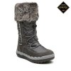 Dívčí vysoké zimní boty na zip a gumičkami - Gore-Tex 2386633