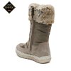 Dívčí vysoké zimní boty na zip a gumičkami - Gore-Tex 2386611