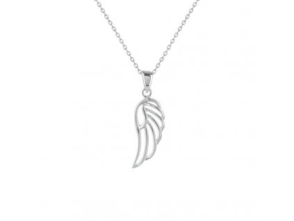 Stříbrné přívěsek - andělské křídlo