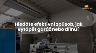 Efektivní topení do dílny a garáže – úsporné a výkonné řešení