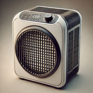Porovnání přímotopů - teplovzdušný ventilátor
