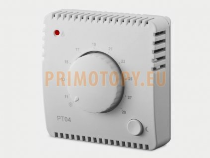 PT04 Termostat pro sálavé panely a automatickým útlumem teploty