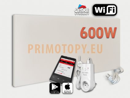 infrapanel s termostatem wifi 600w