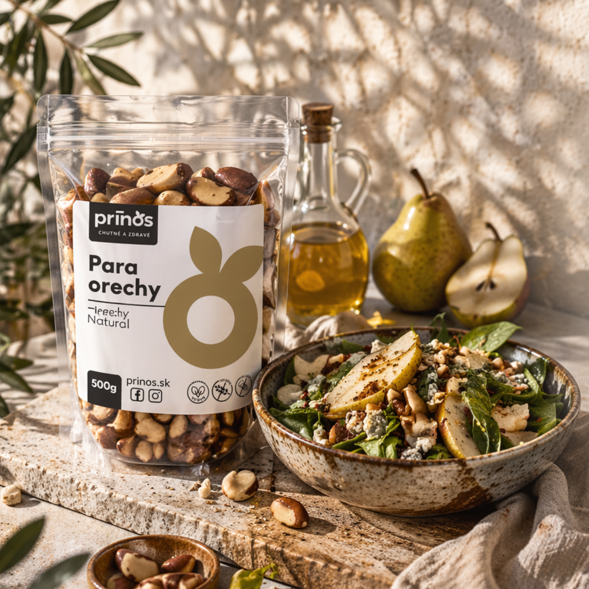 🥗 Orechy a semienka do letných šalátov
