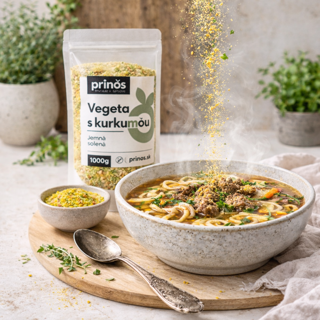 Vegeta s kurkumou – jemne solená