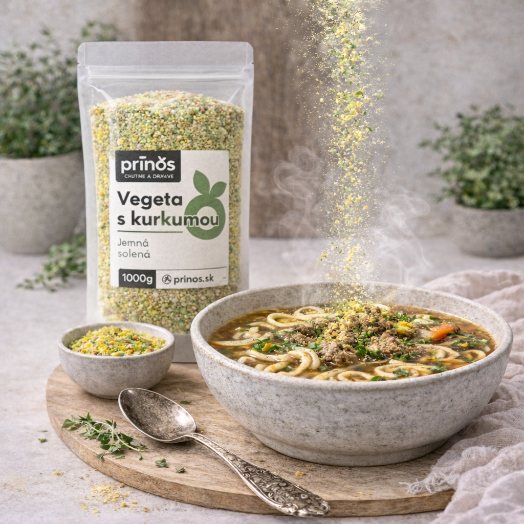 Vegeta s kurkumou – jemne solená