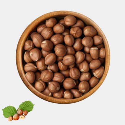 lieskove orechy natural