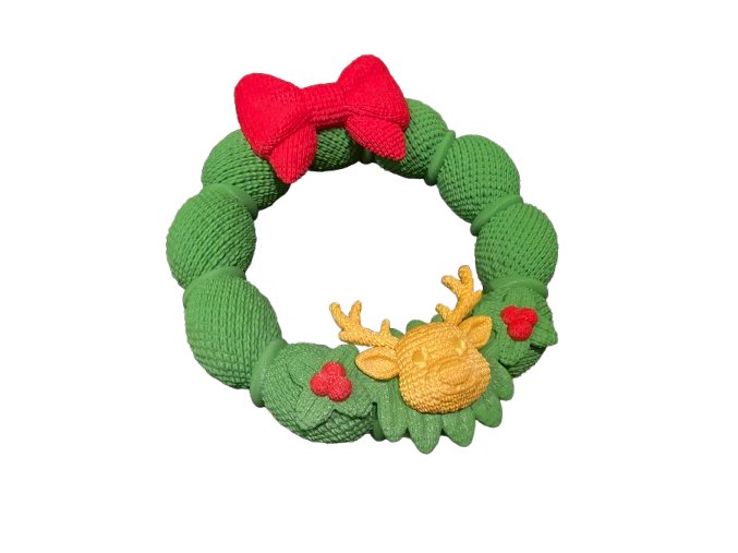 Vánoční věnec - jelen
