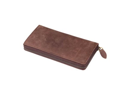 Printek3D kožené psaníčko s rfid ochranou - hnědé