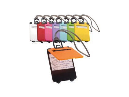 Printek3D visačka na kufr pro identifikaci zavazadel - různé barvy