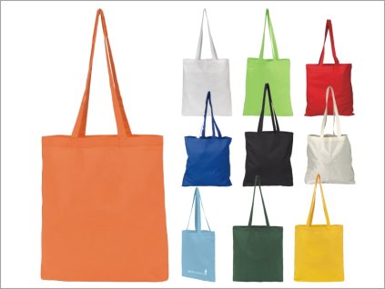 Printek3D bavlněná nákupní taška s dlouhými uchy - barevná