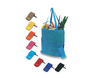 Printek3D skládací nákupní taška s karabinkou - polyester