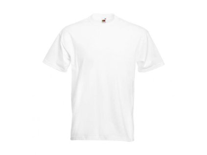 Pánské tričko-Fruit of the Loom-Superpremium-bílé