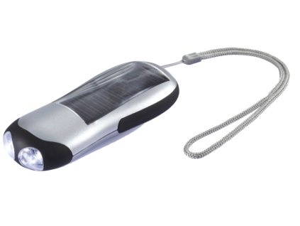 Printek3D hliníková baterka s 9 led diodami a páskem - doprodej