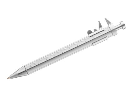 Printek3D kuličkové pero s pravítkem a šuplerou - plastové