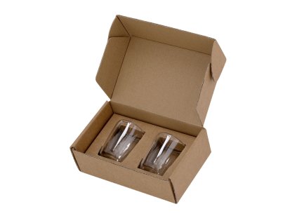 Printek3D sada dvoustěnných sklenic z borosilikátového skla - 65ml