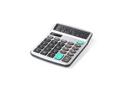 Printek3D kalkulačka 12 místná z hliníku a abs - měkké klávesy