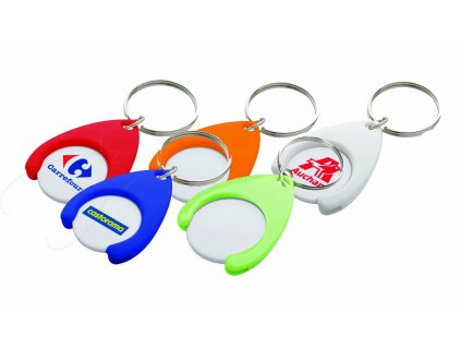 Printek3D klíčenka se žetonem do vozíku