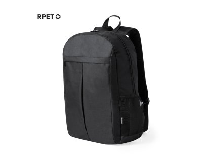 Printek3D batoh s dvojitým zapínáním a polstrovanými přihrádkami - černý