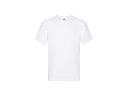 Printek3D pánské tričko fruit of the loom - bílé