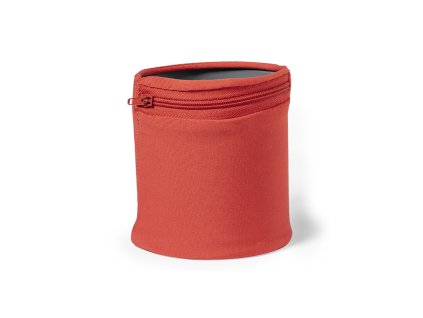 Printek3D sportovní náramek z mikrovlákna s kapsou na zip - bílá