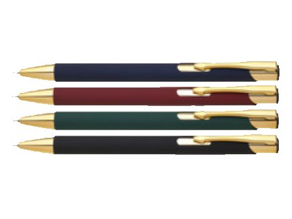 Printek3D kovová propiska s pogumovaným povrchem