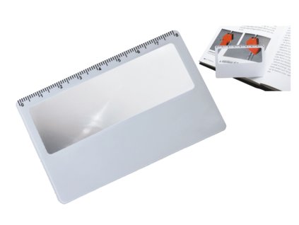 Printek3D kapesní lupa ve formátu kreditky - 3x zvětšení