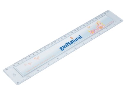 Pravítko s vloženým papírkem-30cm