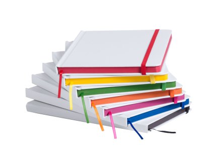 Printek3D nelinkovaný blok a5 se 100 listy - barevná gumička