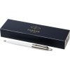 Parker jotter propiska z nerezové oceli - bílá