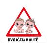 samolepy dítě v autě vč dvojčat 04