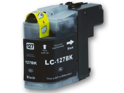 BROTHER LC-127BK, KOMPATIBILNÍ CARTRIDGE