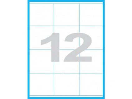 70x67,7 mm print etikety samolepici etikety