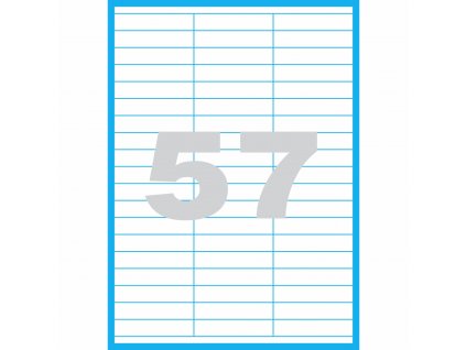 70x15 mm print etikety samolepici etikety