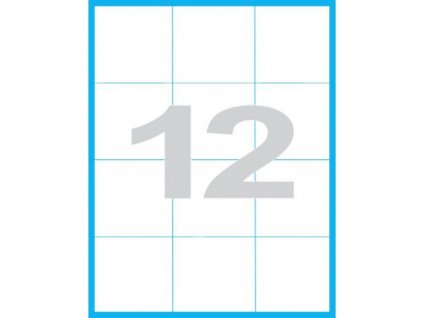 70x74 mm print etikety samolepici etikety