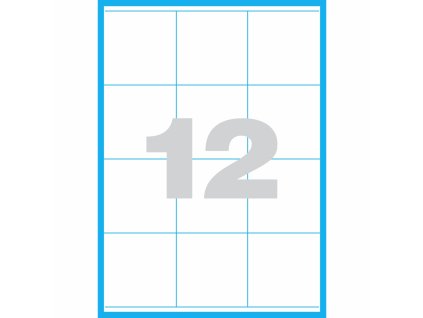 70x71,9B mm print etikety samolepici etikety