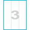 70x297 mm print etikety samolepici etikety