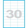 70x29,6 mm print etikety samolepici etikety
