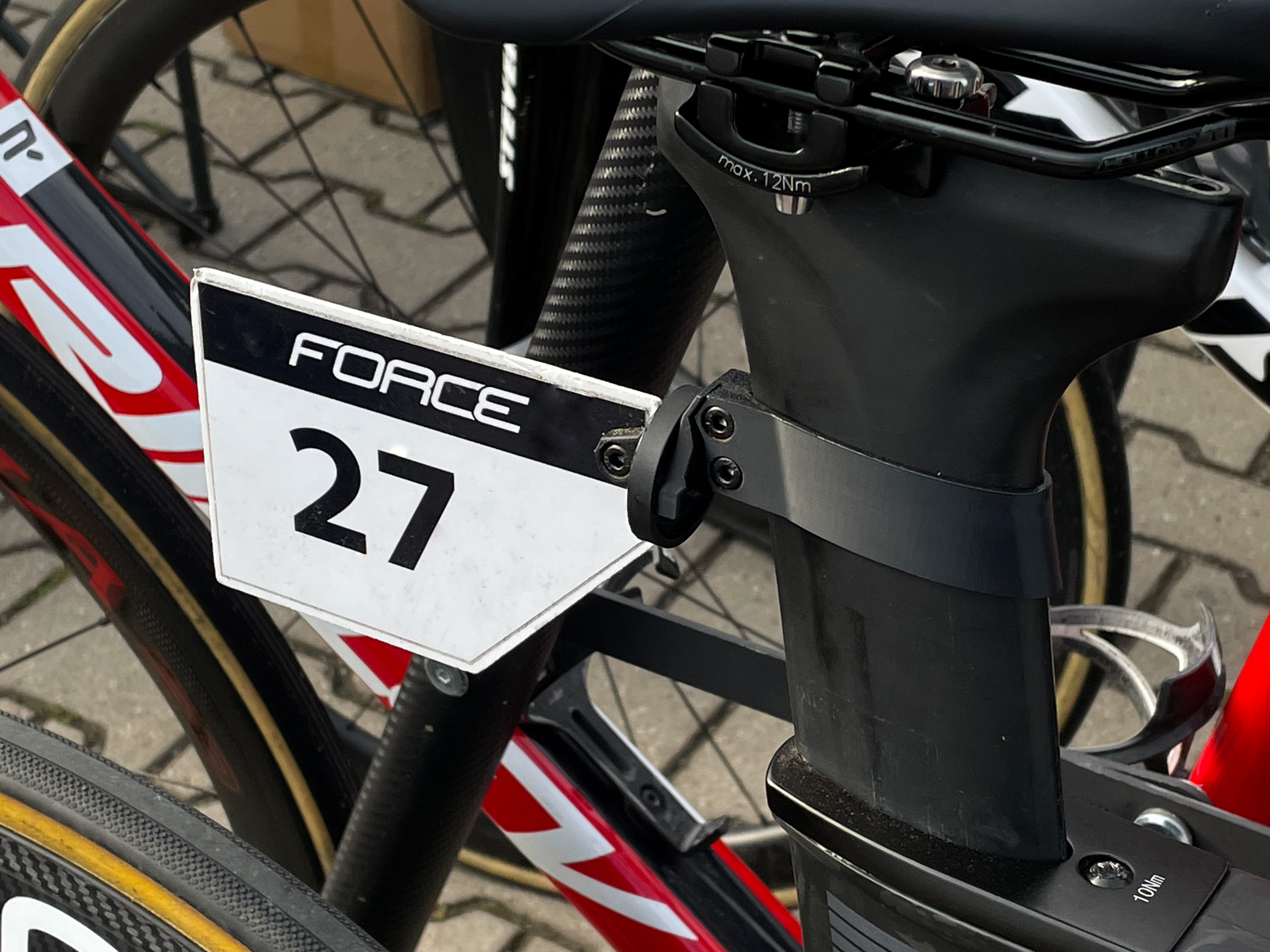 Varia mount with number mount