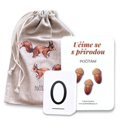Karty ucime se s prirodou pocitani II
