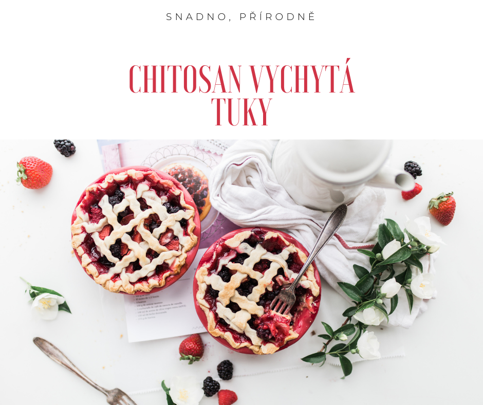 Chitosan vychytá tuky
