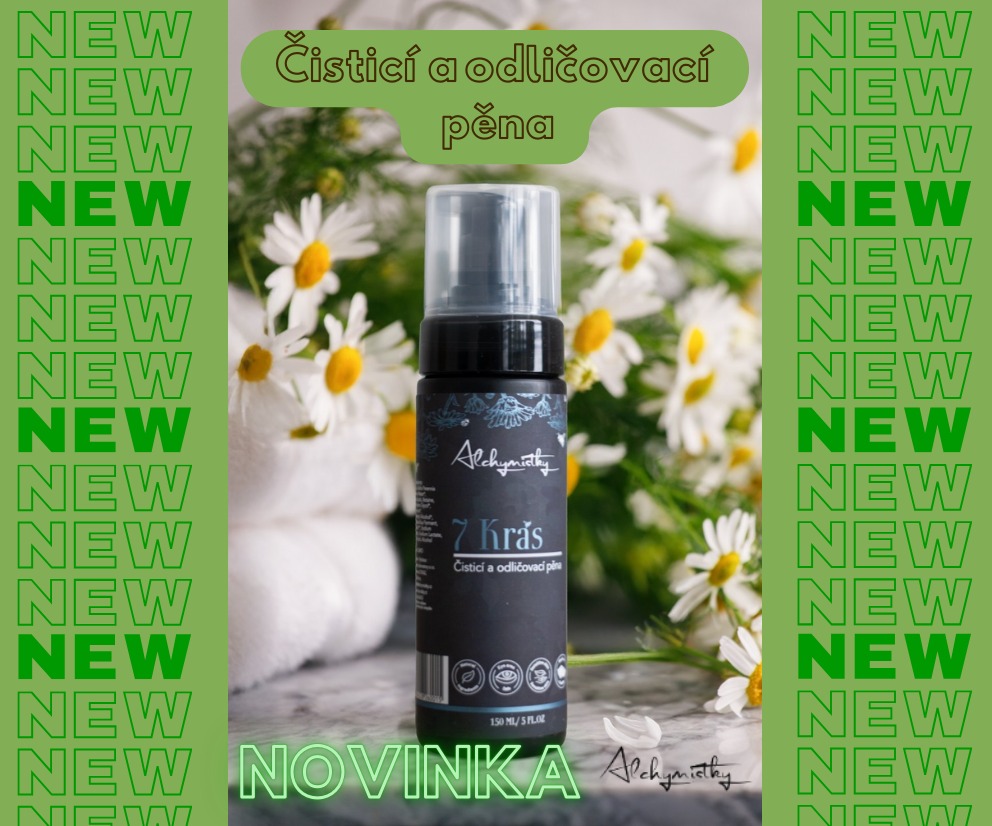 7 krás - čistící a odličovací pěna